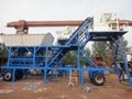 YHZS60 mobile concrete batching plant 5
