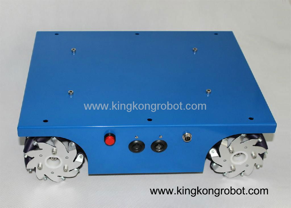 KR0003 4WD Mecanum Wheel Mobile Robotic Platform/Kit 2
