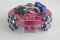 3WD 100mm Omni Wheel Starter Mobile Robot Kit