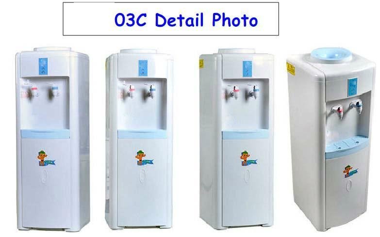 Standing cold and hot water dispenser, water cooler 5