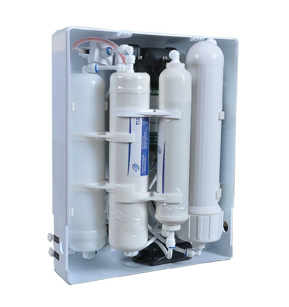 Household water purifier with 5stages RO system. 4