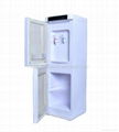 Double door water dispenser with cabinet 2