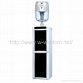 Double door water dispenser with cabinet 4