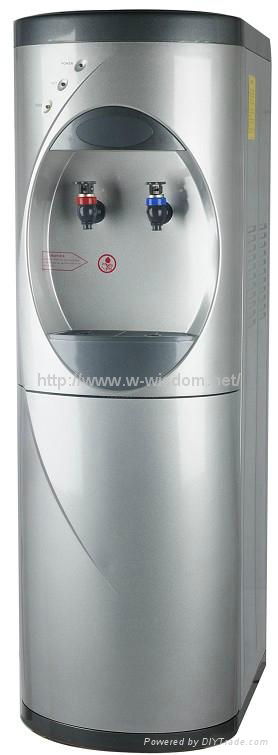 Compressor Cooling water dispenser with freezer