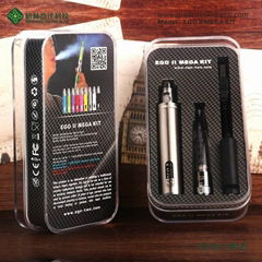 Greensoun new patent Ego II Mega kit 2200mah with GS-H2S dual coil clearomizer