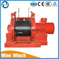 hydraulic electric mining winch used for dragging heavy materials 2