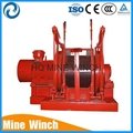 hydraulic electric mining winch used for dragging heavy materials 4
