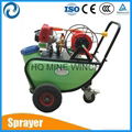 Gasoline fogging machine Agriculture mobile gasoline power trolley sprayer 2