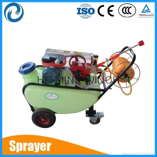 Gasoline fogging machine Agriculture mobile gasoline power trolley sprayer 3