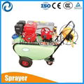 Gasoline fogging machine Agriculture mobile gasoline power trolley sprayer 4