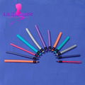 Spiral hair curlers