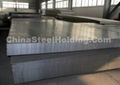 Open flat steel plate