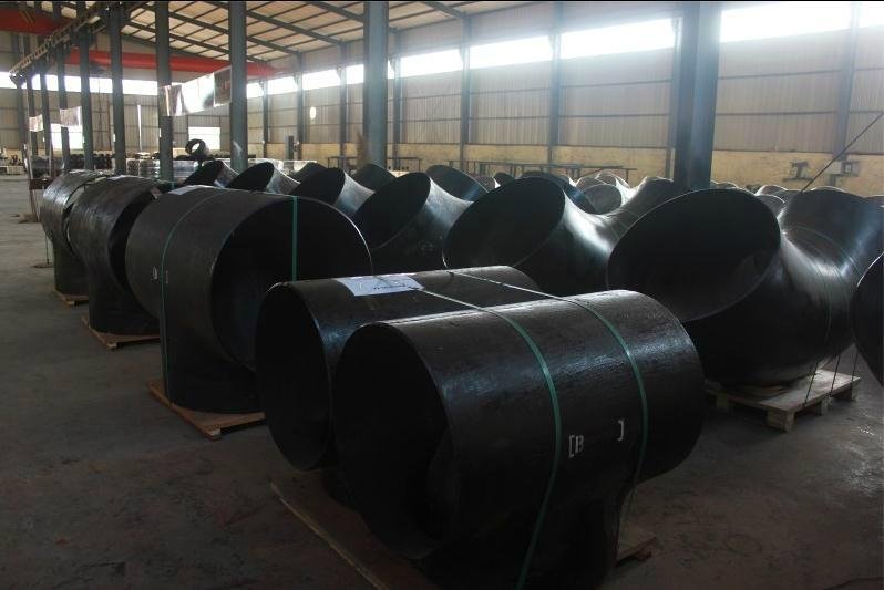 carbon steel seamless tee astm a234 wpb 2