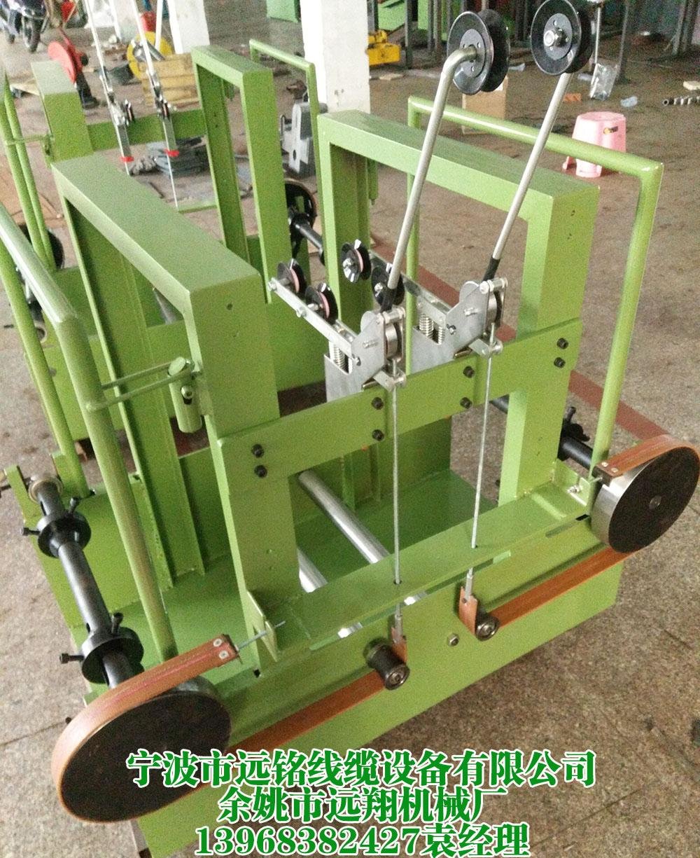 Wire and cable release frame moving disk firing frame active laying frame 2