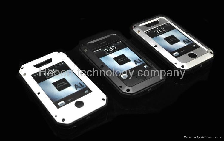Taktik proofs Aluminum iphone 5S case with fingerprint identification funcation