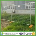 2016 Australia High Standard Galvanized Temporary Fence for sale cheap can be hi 5