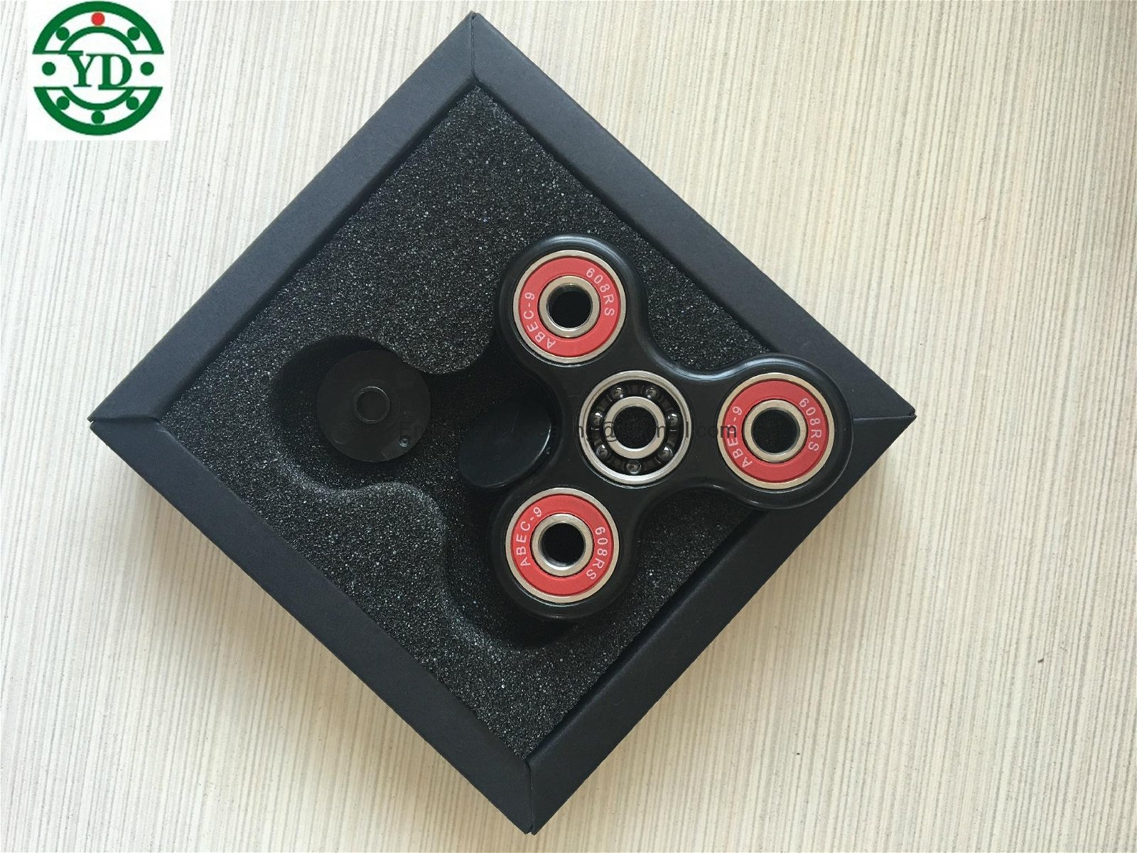 Hot sale ABS plastic hand spinner fidget spinner with 608 bearing 5