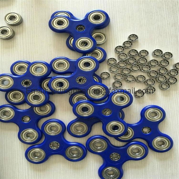 ABS plastic Hand spinner fidget toy with R188 beairng  4