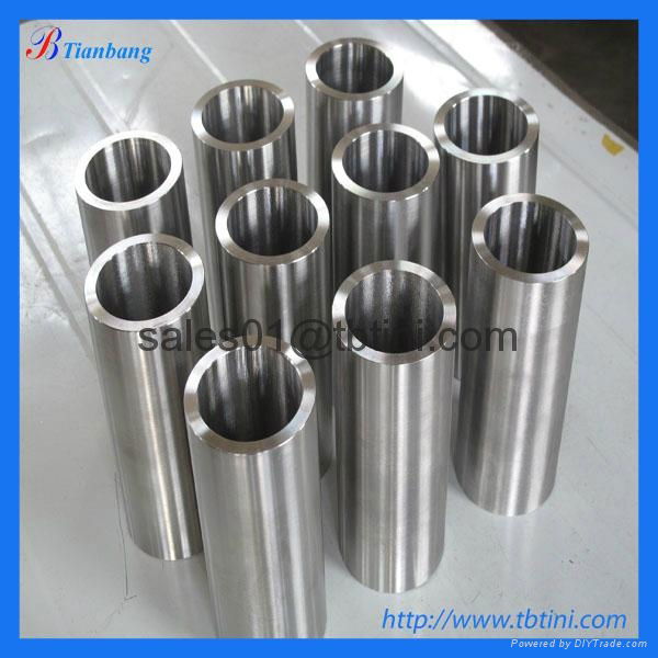 ASTM B338 Gr1 Gr2 condenser titanium tube 4