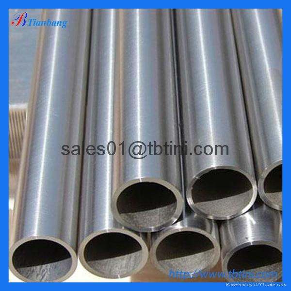 ASTM B338 Gr1 Gr2 condenser titanium tube 3