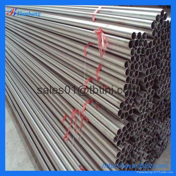 ASTM B338 Gr1 Gr2 condenser titanium tube 2