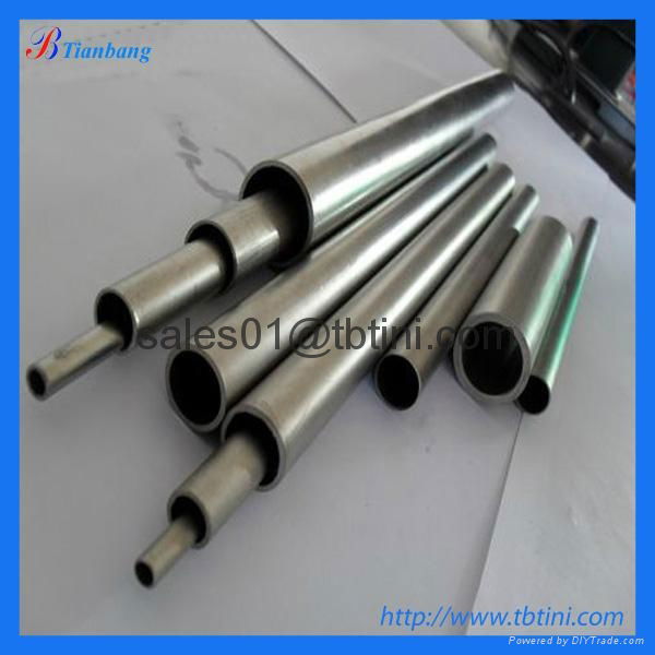 ASTM B338 Gr1 Gr2 condenser titanium tube