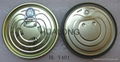 Tinplate eoe for cans food pack#401 1