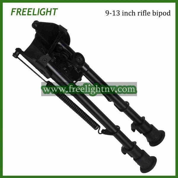 9-13 Inch  Tactical Rifle Bipod Heavy Duty Pivot Notch Leg