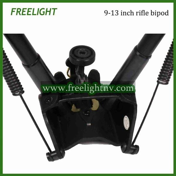 9-13 Inch  Tactical Rifle Bipod Heavy Duty Pivot Notch Leg 4