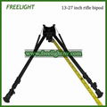 13-27 inch extendable leg gun mounted bipod for hunting 3