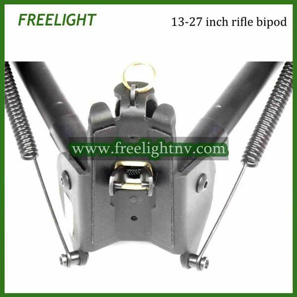 13-27 inch extendable leg gun mounted bipod for hunting 5