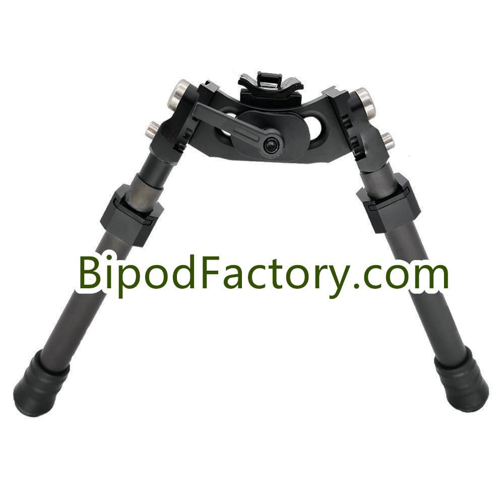 Tactical Carbon Fiber Swivel Bipod Adjustable for Long Range Hunting and Shootin 2