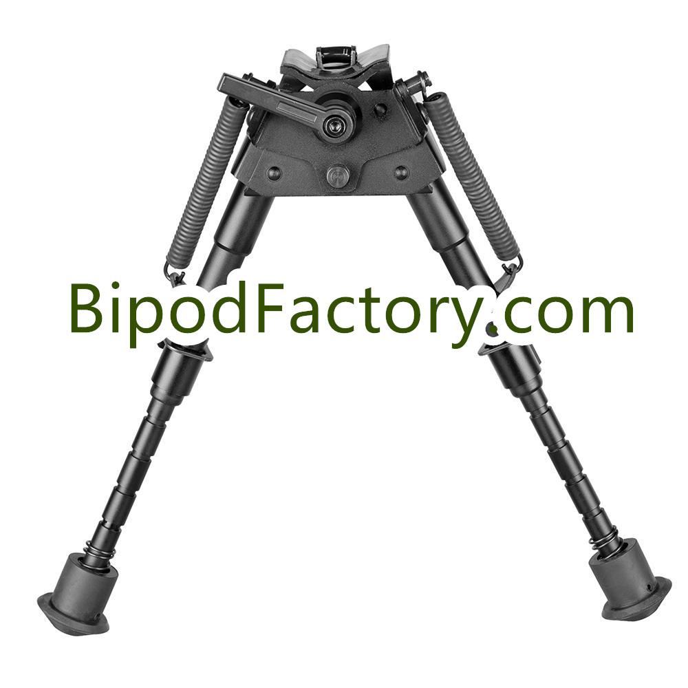 Rifle Gun Bipod 6-9" Swivel Leg Notch model with podlock handle kit 4