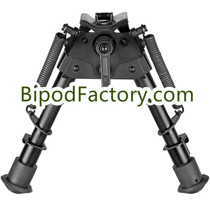 Rifle Gun Bipod 6-9" Swivel Leg Notch model with podlock handle kit