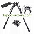 13-27 inch Harris Leg Notch Bipod Sling Swivel Stud Mount with pod lock 2