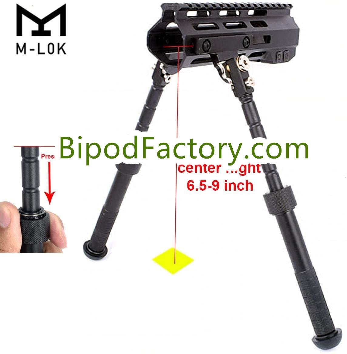Tactical Atlas V8 Style 6.5-9 Inches Side Mounted Rifle Bipod for M-LOK Rail 4