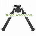 4.75-9 inch Quick Release Mount 360 Degree Rotating Swivel Tactical V8 Bipod