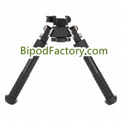 4.75-9 inch Quick Release Mount 360 Degree Rotating Swivel Tactical V8 Bipod