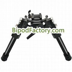 Quick Detachable Tactical LRA Light Carbon Fiber Bipod for 20mm Picatinny Rail