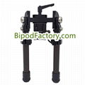 Quick Detachable Tactical LRA Light Carbon Fiber Bipod for 20mm Picatinny Rail 5