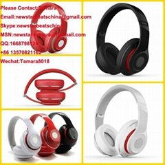 Black/white/red studio headphone with V2 AAA Quality