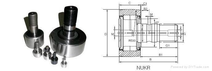 NUKR Series Cam Followers/Curve Rollers 2