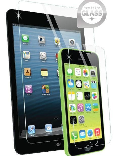 Gking 2014 Fashionable Tempered Glass Screen Protectors For Iphone5 /ipad 2