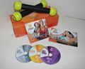 Zum ba Gold With Band Exercise Fitness Body Shaping System 3DVD DHL Free Ship  1