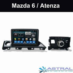 OEM Manufacturer Android Car Dvd Player Stereo Navigation Mazda 6 Atenza