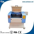 AOL 6040 mini laser engraving cutting machine 2