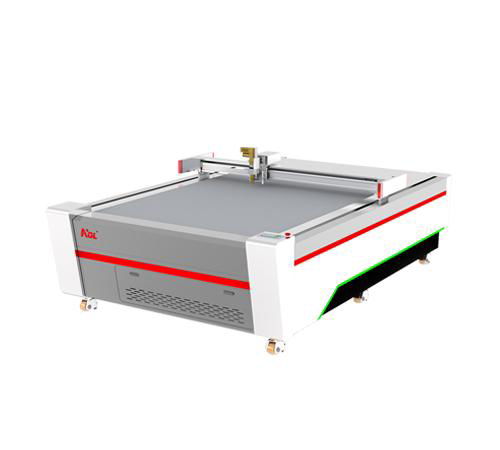 AOL cnc oscillating round knife cloth cutting machine