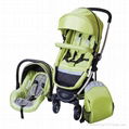 Aluminum 3 in 1 travel system 