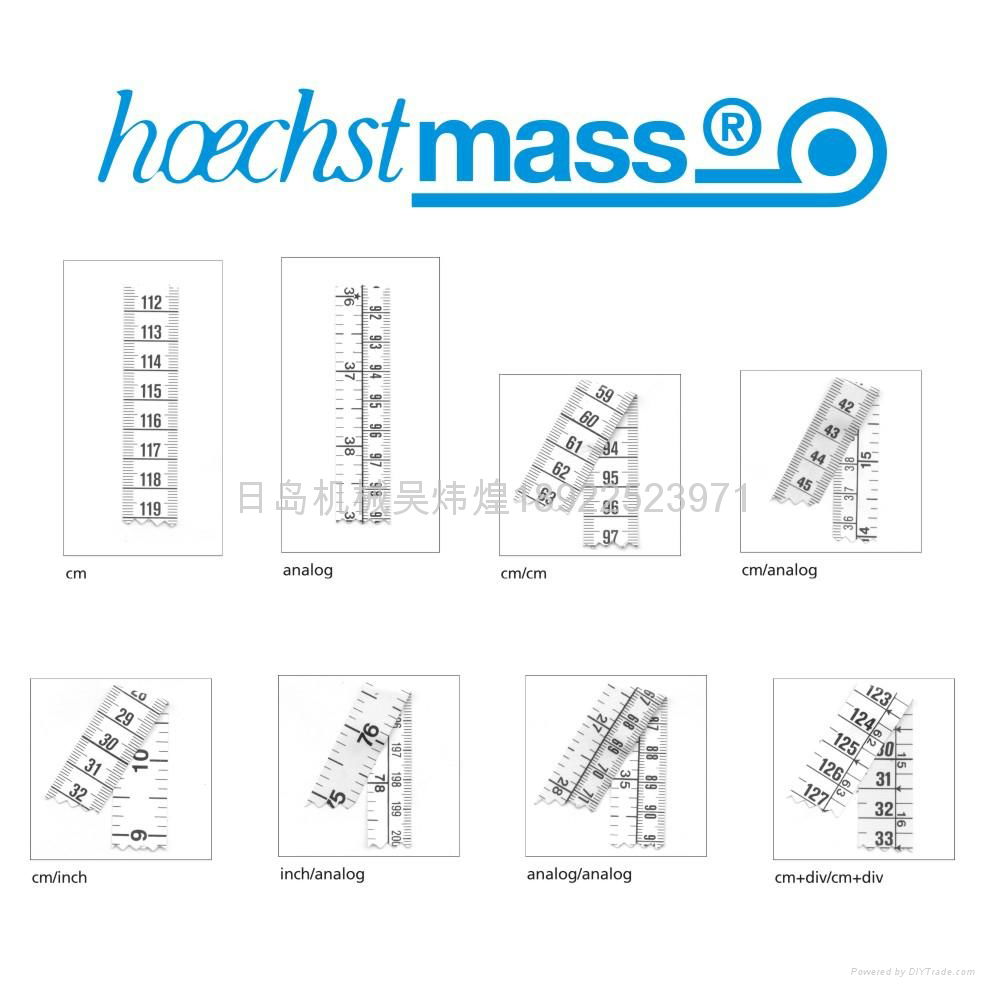 德国hoechstmass量衣皮尺#35202 3