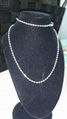 2mm silver ball necklace 925 sterling silver 1